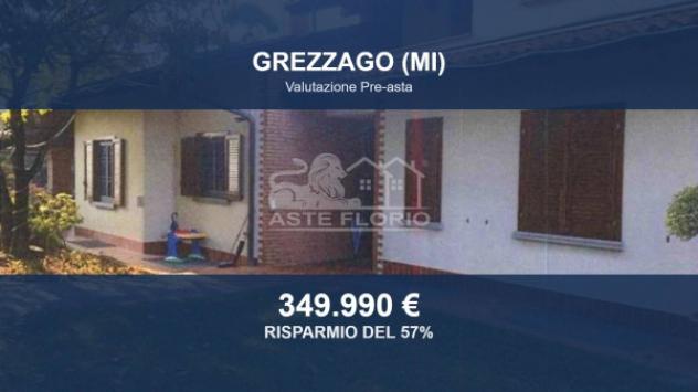 Immobile in asta di 582 m², box auto doppio in vendita a Grezzago