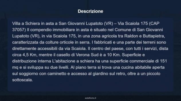 Immobile in asta di 151 m² con più di 5 locali in vendita a San Giovanni Lupatoto - Foto 16