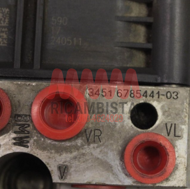 3451678544103 BMW Serie 5 F10 gruppo ABS