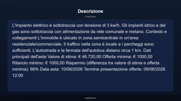 Immobile in asta di 58 m² in vendita a Messina - Foto 13