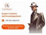 Indagini Anti Truffa Sentimentale investigazioni anti truffe romantiche