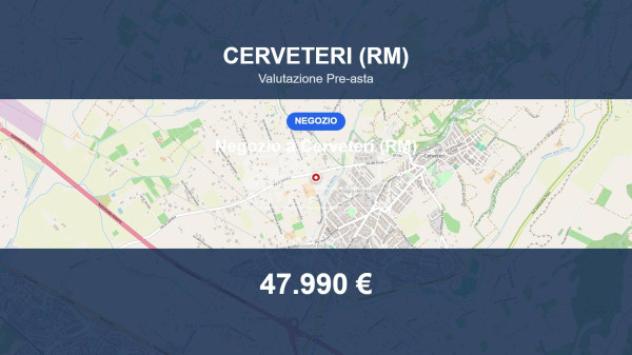 Immobile in asta di 78 m² in vendita a Cerveteri