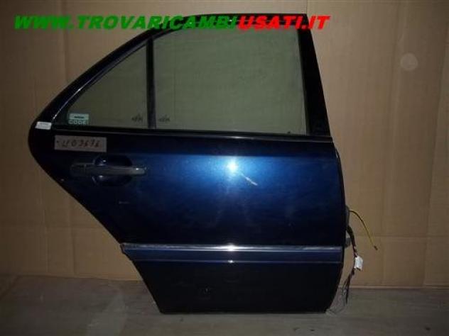 PORTA POST.D. BLU METAL. 96 MERCEDES Classe C (W202/S202) 999-U03676 Carrozzeria  Lamierati esterni  Porte  Porta post. sx. MERCEDES - Classe C - 01-0