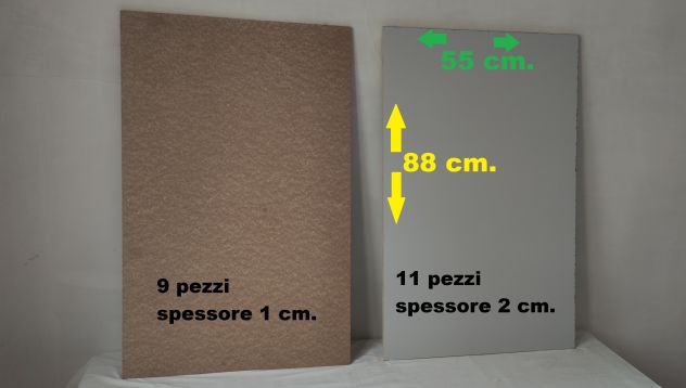 20 Pannelli in truciolato e multistrato