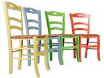 Sedie Colorate Treviso Patinate per Bar Hotel cod 3013PP