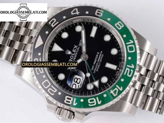 Rolex Replica GMT MASTER II 126720 904L SS 1:1 MIGLIOR EDIZIONE SUL BRACCIALE JUBILEE 3285 - Foto 2