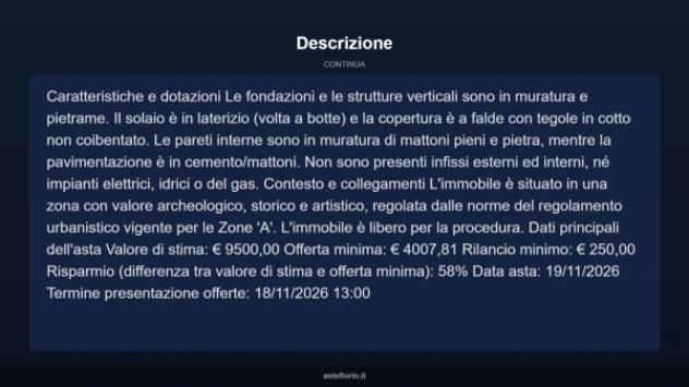 Immobile in asta di 19 m² in vendita a Volterra - Foto 8