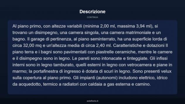 Immobile in asta di 93 m², box auto in vendita a Pieve del Grappa - Foto 8