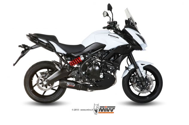 Scarico per Kawasaki Versys 650 Arrow Racetech Akra Slip on Gpr M3 2007>14 - Foto 8
