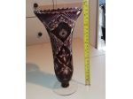 Vaso Vintage Cristallo di Boemia Rosso