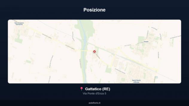 Immobile in asta di 53 m² in vendita a Gattatico - Foto 9