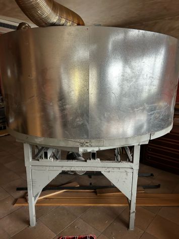 FORNO PIZZA ROTANTE LEGNA/GAS  10 PIZZE USATO REVISIONATO - Foto 5