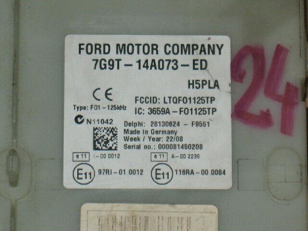 7g9t14a073ed body fusibili mondeo galaxy s-max 7g9t-14a073-ed h5pla - Foto 2