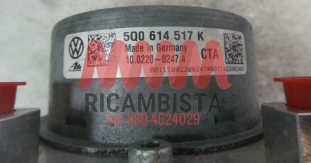 5Q0614517K Volkswagen Golf VII centralina gruppo pompa ABS - Foto 3