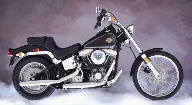 HARLEY DAVIDSON SOFTAIL CUSTOM 1340 RISER SUPPORTO MANUBRIO HANDLEBAR 1992 - Foto 7
