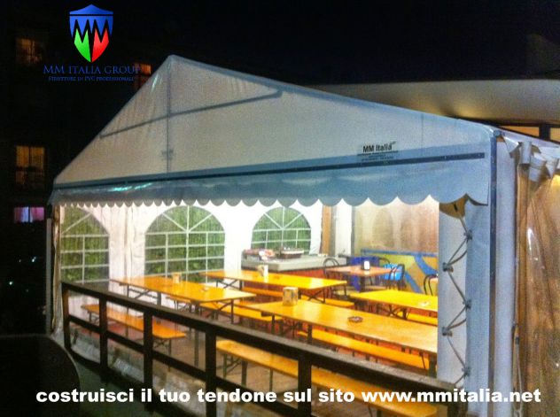 Tendoni per Esterno Ristoranti, Bar, Pizzerie, Birrerie, emergenza Coronavirus - Foto 4