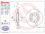 Brembo Disco  Freno 09A72111