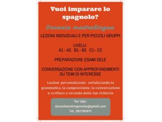 Docente madrelingua di spagnolo