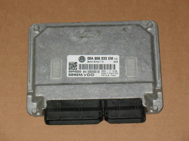 06a906033em ECU vw volkswagen golf 1.6 06a906033em 5wp40322 03 simos 7.1a - Foto 3