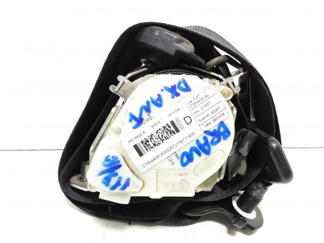 CINTURA DI SICUREZZA ANTERIORE DESTRA CON PRETENSIONATORE FIAT Bravo 2° Serie 07354408180 (0710)