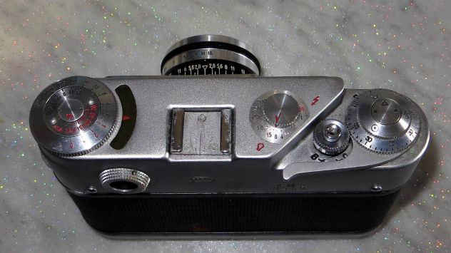 FOTOCAMERA Sovietica FED / REVUE 4, vintage, periodo 1964-1976 - Foto 7