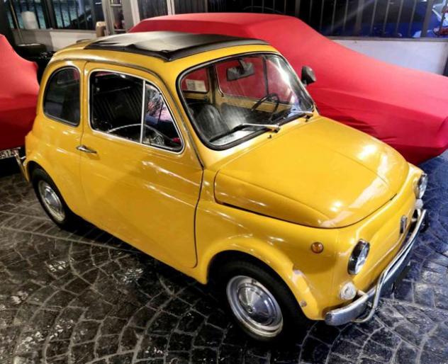 FIAT 500 VERNICE ORIGINALE CAPPOTTA NERA OTTIME CONDIZIONI! rif. 21736623 - Foto 5