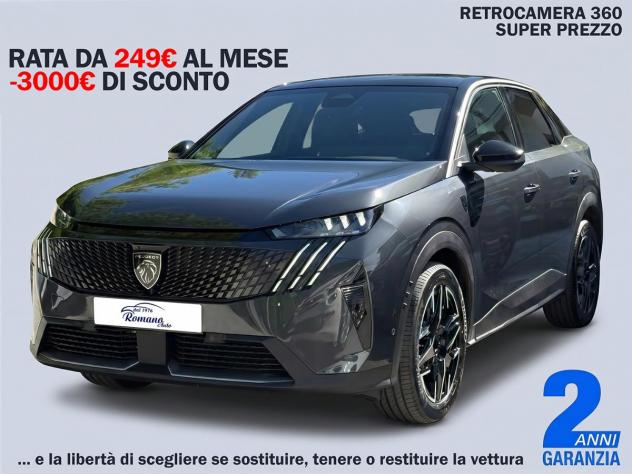 NEW PEUGEOT - 3008 - Hybrid 145 e-DCS6 GT#RETROCAMERA 360°!