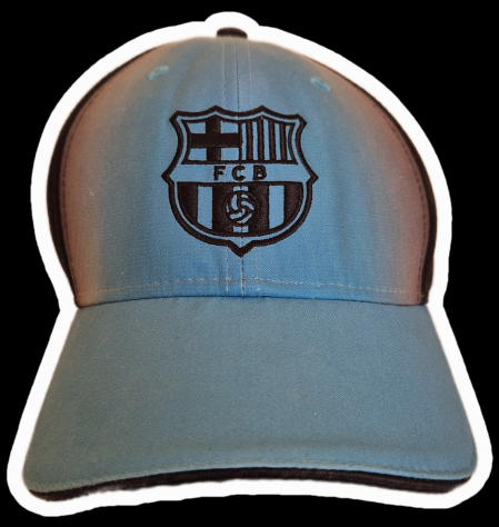 Cappello Barcellona 2016, nero-azzurro - Foto 2