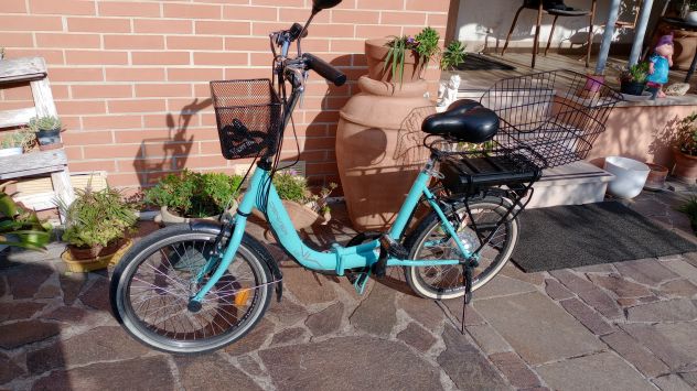 Bici elettrica graziella pieghevole
