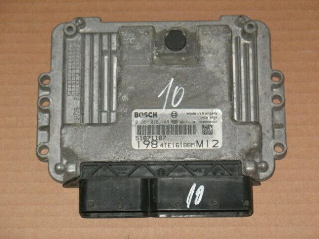 0281016198 ECU BRAVO 1.6 MJTD BOSCH 0281016198 0 281 016 198 51852325