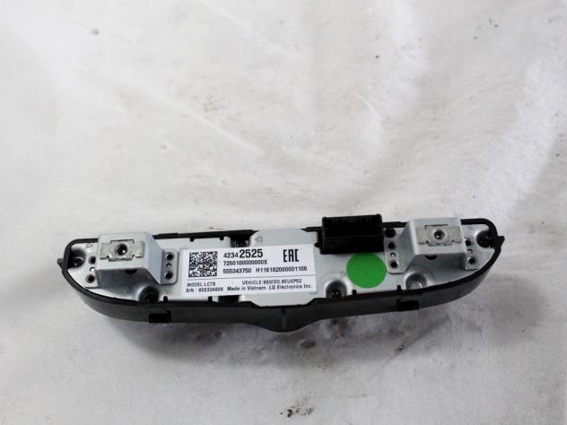 42342525 GRUPPO DI COMANDO AUTORADIO SISTEMA MULTIMEDIALE OPEL ASTRA SW 1.6 D 81KW 6M 5P (2017) RICAMBIO USATO - Foto 6