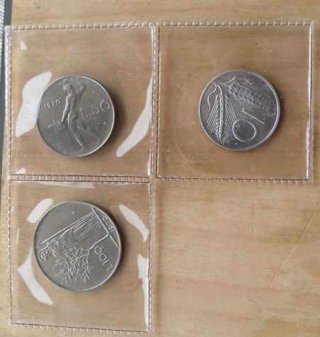 MONETA DA 10-50-100 LIRE IN FDC ASSOLUTO DEL 1970 DELLA REPUBBLICA ITALIANA-