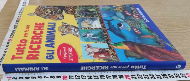 Libro "Tutto per le mie ricerche, gli animali".Ho + libri per bambini e ragazzi - Foto 3