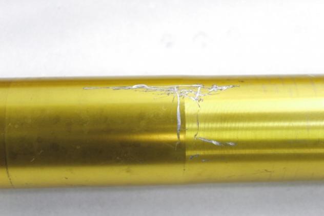 DUCATI MULTISTRADA 1200 S TOURING 34420311A 34520311A COPPIA FORCELLE OHLINS 10 - 12 FRONT FORKS FODERI CON GRAFFI PARAOLIO DA SOSTITUIRE - Foto 8
