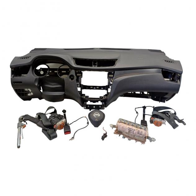 KIT AIRBAG COMPLETO NISSAN Qashqai Serie K9K 636, K9K 646 (14)