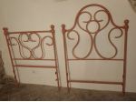 2 testiere in ferro per letto a Roccalbegna (Grosseto)