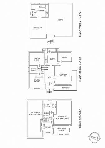 CASA INDIPENDENTE di 10 vani e di 250 mq (MONTEGROTTO TERME) rif. DS11 - Foto 5