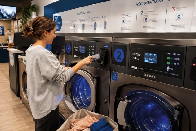 Lavanderia Self Service Avviata con Clientela Business Consolidata