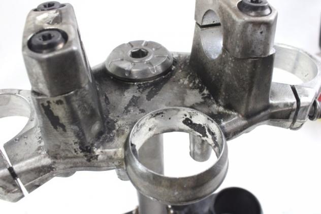 VOGE VALICO DS 900 X 3101303290001 3101802440001 PIASTRE FORCELLA 24 - 25 FORK PLATES (INCENDIO) - Foto 6