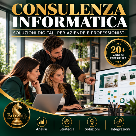 Consulenza informatica e soluzioni digitali per aziende e professionisti