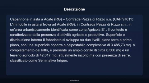 Immobile in asta di 3485 m² in vendita a Acate - Foto 9