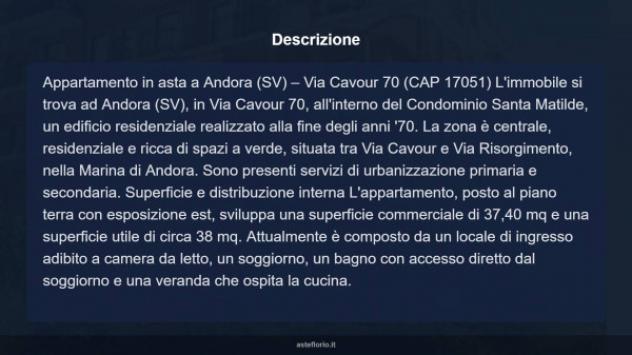 Immobile in asta di 37 m² in vendita a Andora - Foto 14