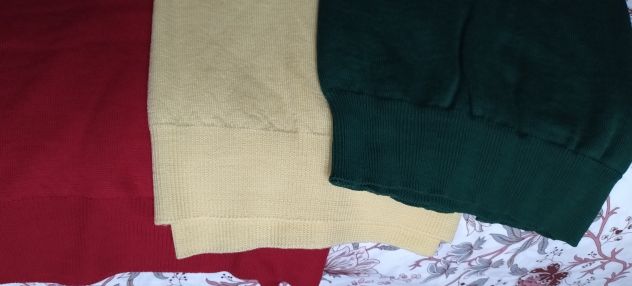 GILET DA UOMO IN PURA LANA VARI COLORI - Foto 6