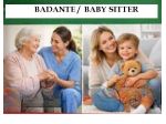 BABY SITTER / BADANTE
