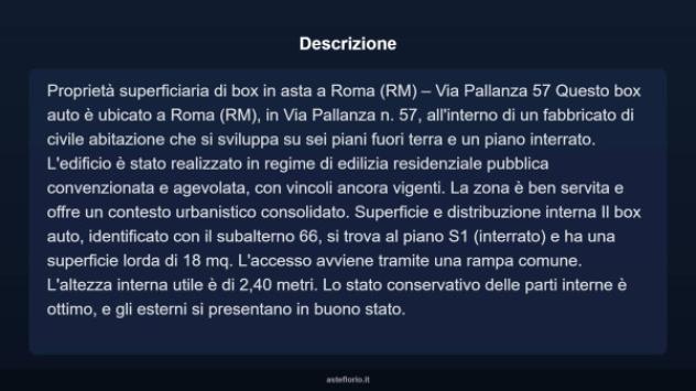 Immobile in asta di 18 m² in vendita a Roma - Foto 9
