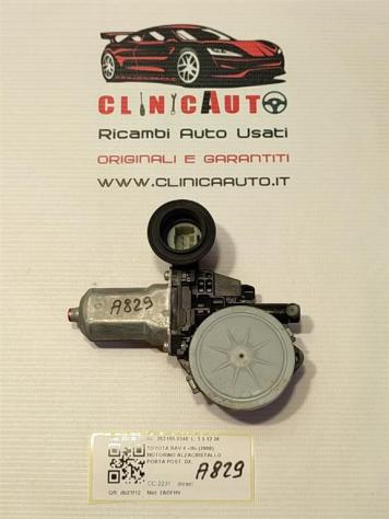 MOTORINO ALZAVETRO POSTERIORE DESTRA TOYOTA Rav4 4° Serie 85720-35140 262100-2340 (0509)
