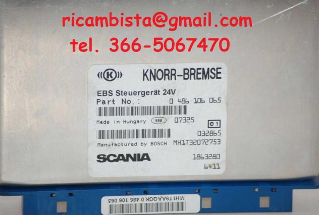 1863280 Scania centralina ABS Knorr-Bremse - Foto 2