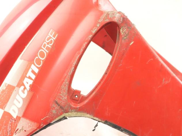 MALAGUTI F15 FIREFOX 50 06612591 CARENA SCUDO ANTERIORE FRONT SHIELD CON GRAFFI ATTACCHI DANNEGGIATI - Foto 5