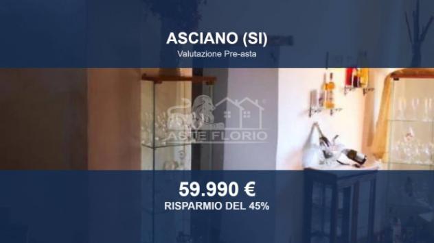 Immobile in asta di 97 m² in vendita a Asciano