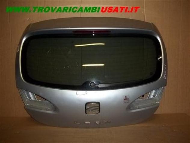 PORTELLO POST. ARGENTO SEAT LEON Carrozzeria Lamierati esterni Portello Portello post. SEAT - LEON - 01-06-2005 - 01-12-2012